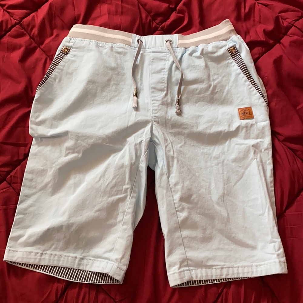 Men's Casual Classic Fit Drawstring Summer Shorts